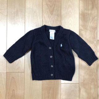 ラルフローレン(Ralph Lauren)のラルフローレン　カーディガン　ネイビー　6M(60〜70サイズ相当)(カーディガン/ボレロ)