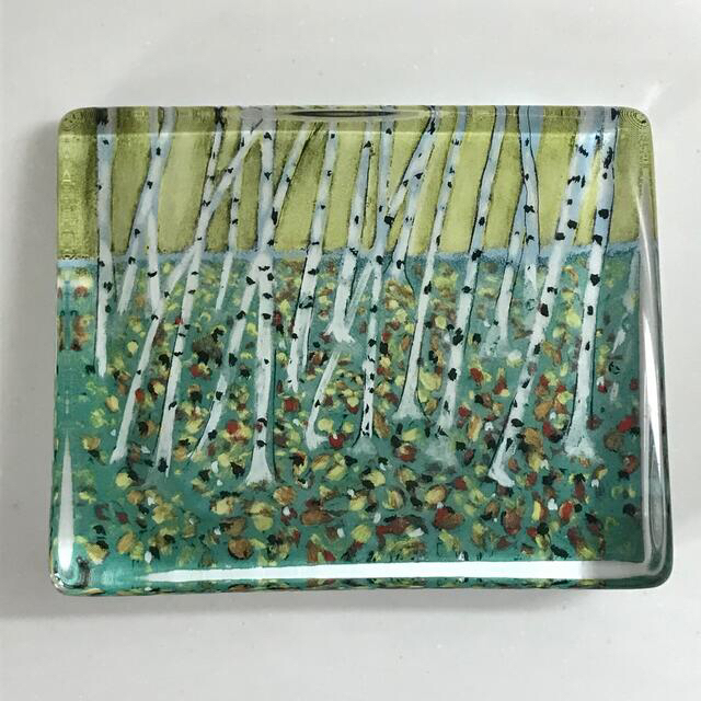 正規品新品】 iittala iittala ヘルヤ ガラスカード(大) 