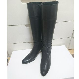 ピッティ(Pitti)の美品☆Pitti ロングブーツ (ブラック)(ブーツ)