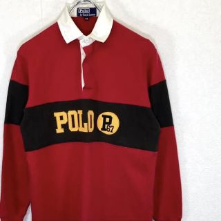 ラルフローレン(Ralph Lauren)のD2  ラルフローレン ラガーシャツ ポロシャツ　長袖(Tシャツ/カットソー(七分/長袖))