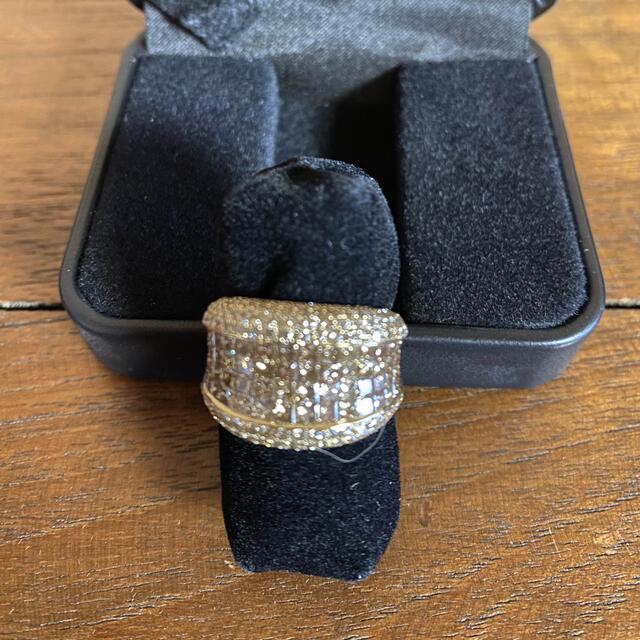 ゆい様専用　⭐️お値下げ⭐️  K18YGブラウンダイヤモンドリング レディースのアクセサリー(リング(指輪))の商品写真