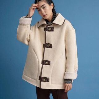 ビューティアンドユースユナイテッドアローズ(BEAUTY&YOUTH UNITED ARROWS)の値下げ【MAISON SPECIAL】リバーシブルボアブルゾン カラー:ブルー(ブルゾン)