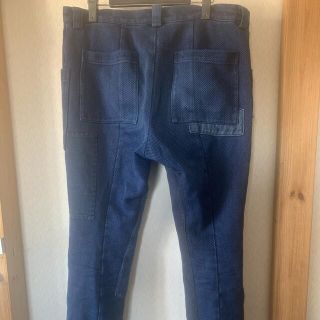 BLUE BLUE JAPAN 藍染刺子テーパードパンツsize3(Lsize)