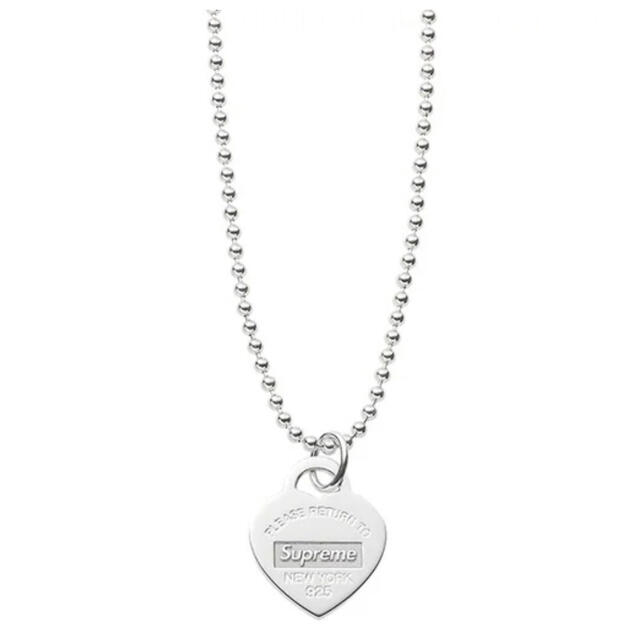 Supreme Tiffany Heart necklaceアクセサリー