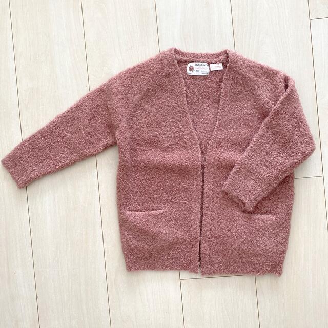 ZARA KIDS(ザラキッズ)のZARA ニットカーディガン　2-3Y キッズ/ベビー/マタニティのキッズ服女の子用(90cm~)(カーディガン)の商品写真