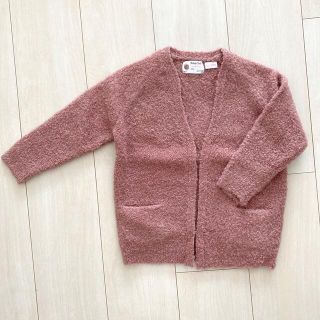 ザラキッズ(ZARA KIDS)のZARA ニットカーディガン　2-3Y(カーディガン)