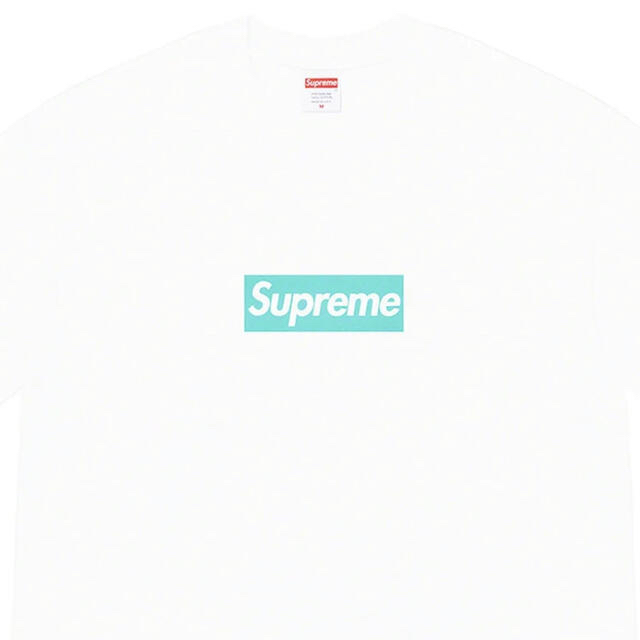 完売 Tiffany Supreme - Supreme & Tee Logo Box Co. Tシャツ/カットソー(半袖/袖なし)