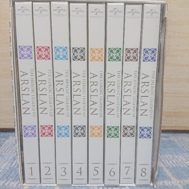 梶裕貴アルスラーン戦記　第１～8巻〈初回限定生産〉 DVD