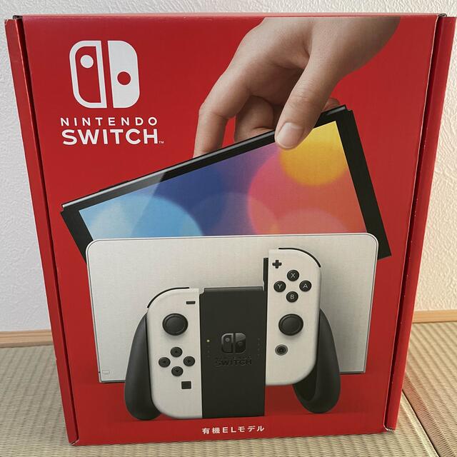 エンタメ/ホビーNintendo Switch 本体　有機ELホワイト