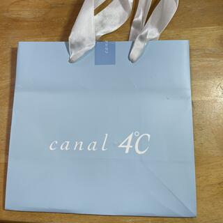 カナルヨンドシー(canal４℃)のcanal4℃ 紙袋(ショップ袋)