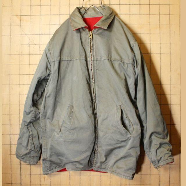 WOOLRICH(ウールリッチ)の50s60s WoolrichリバーシブルハンティングジャケットMレッドaw15 メンズのジャケット/アウター(カバーオール)の商品写真