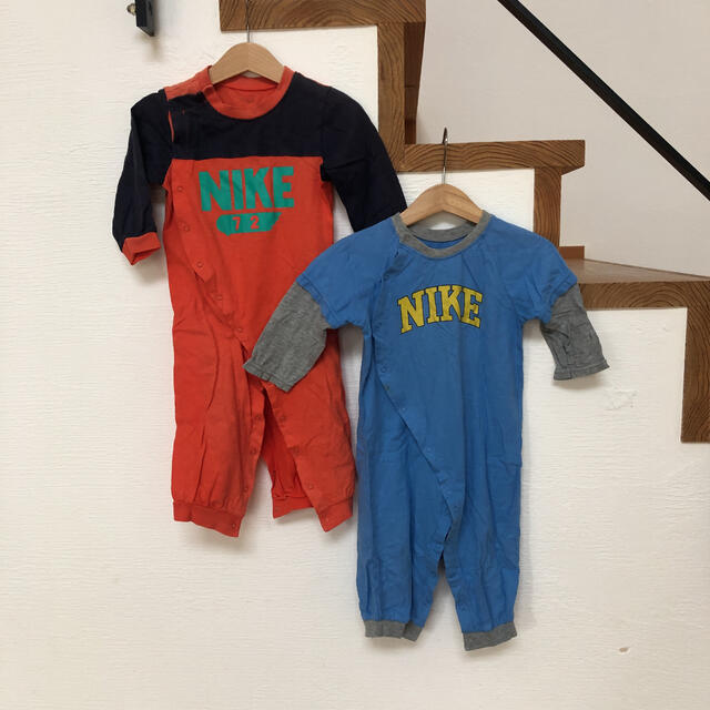 NIKE(ナイキ)の2セット　NIKEロンパース  キッズ/ベビー/マタニティのベビー服(~85cm)(ロンパース)の商品写真