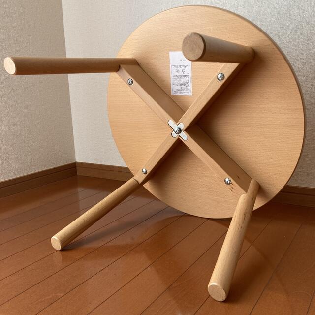 MUJI (無印良品) - たかみ様専用 MUJI 無印良品 廃盤 丸テーブル MUJI (無印良品) - たかみ様専用 MUJI 無印良品 廃盤 丸テーブル