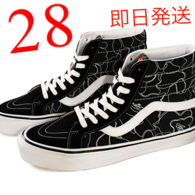 BAPE VANS LINE ABC CAMO SK8-HIバンズ