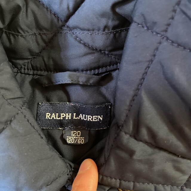 POLO RALPH LAUREN(ポロラルフローレン)のラルフローレン 120㎝ キルティング ジャケット アウター コート キッズ/ベビー/マタニティのキッズ服女の子用(90cm~)(ジャケット/上着)の商品写真