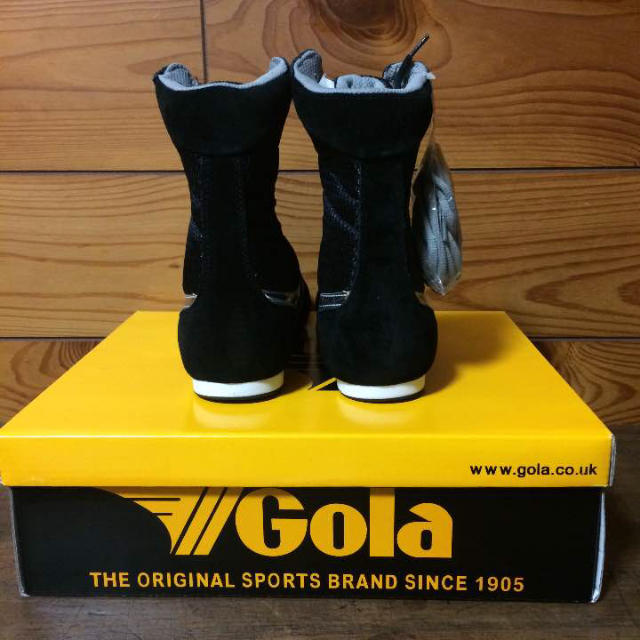 Gola(ゴーラ)の新品！Gola BANTAM ハイカットスニーカー黒 レディースの靴/シューズ(スニーカー)の商品写真