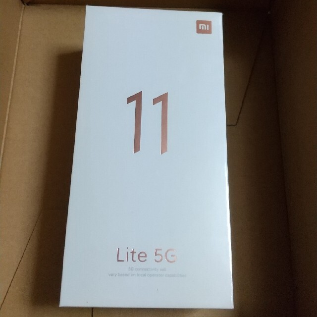 Xiaomi　Mi 11 Lite 5G 　トリュフブラック 128GB