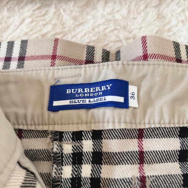 BURBERRY(バーバリー)のBurberryバーバリーチェックスカート36S レディースのスカート(ひざ丈スカート)の商品写真