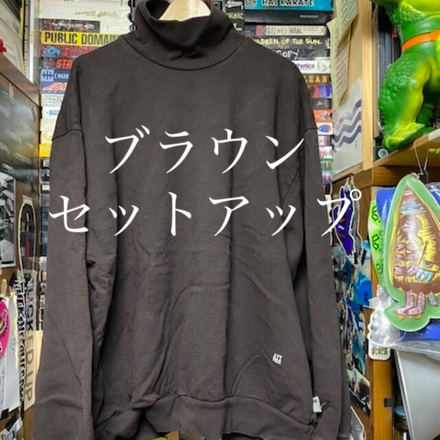 本日限定値下げ　ssz ah TURLENECK SWEAT セットアップ