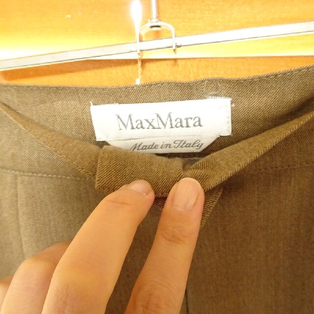 Max Mara(マックスマーラ)のMax Mara スカート キャメル タイト レディースのスカート(ひざ丈スカート)の商品写真
