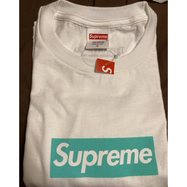 最大の割引 tiffany&co supreme - Supreme BOX S TEE LOGO Tシャツ/カットソー(半袖/袖なし)