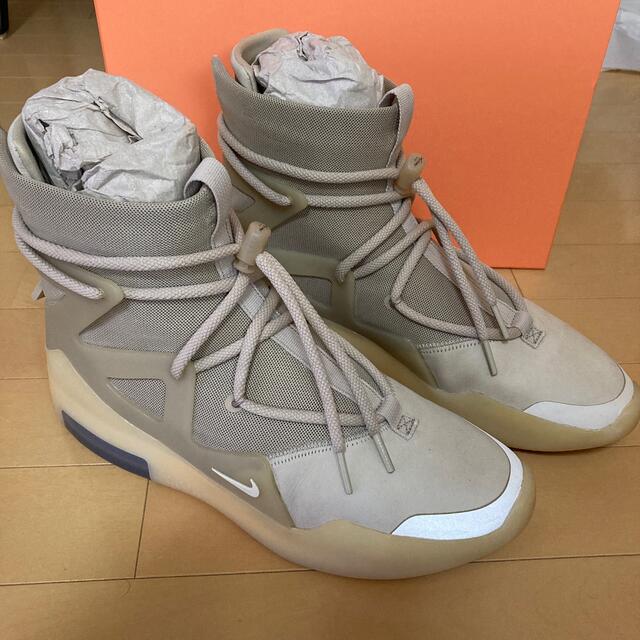 NIKE / AIR FEAR OF GOD 1 "Oatmeal" 27cmスニーカー