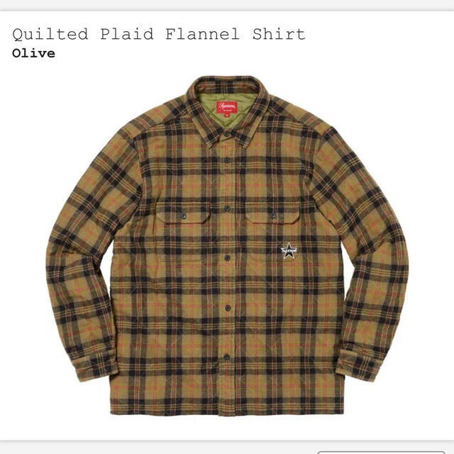 Supreme Quilted Plaid Flannel Shirts L