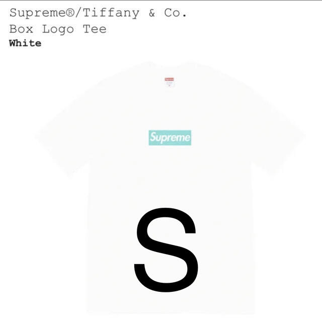 Supreme®/Tiffany & Co. Box Logo TeeTシャツ/カットソー(半袖/袖なし)