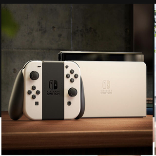 ニンテンドースイッチ(Nintendo Switch)のNintendo Switch （有機ELモデル）ホワイト(携帯用ゲーム機本体)
