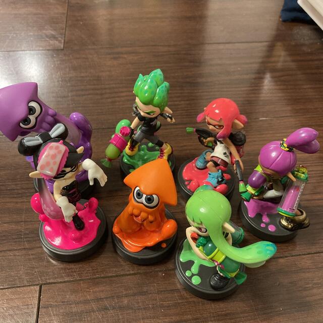 Nintendo Switch(ニンテンドースイッチ)のスプラトゥーンamiibo セット エンタメ/ホビーのフィギュア(ゲームキャラクター)の商品写真