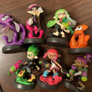 ニンテンドースイッチ(Nintendo Switch)のスプラトゥーンamiibo セット(ゲームキャラクター)