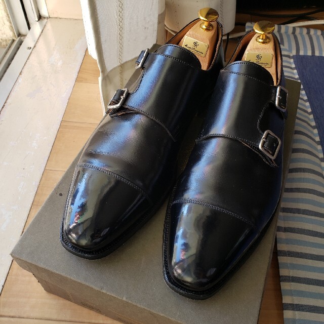 Crockett&Jones(クロケットアンドジョーンズ)のCrockett&Jones  モンクストラップ LOWDNES メンズの靴/シューズ(ドレス/ビジネス)の商品写真