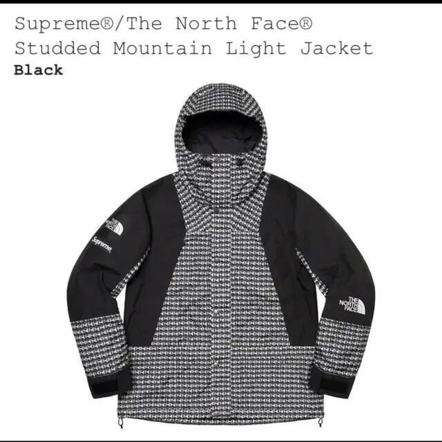 Supreme(シュプリーム)のSupreme The North Face Nuptse Jacket 黒m メンズのジャケット/アウター(マウンテンパーカー)の商品写真