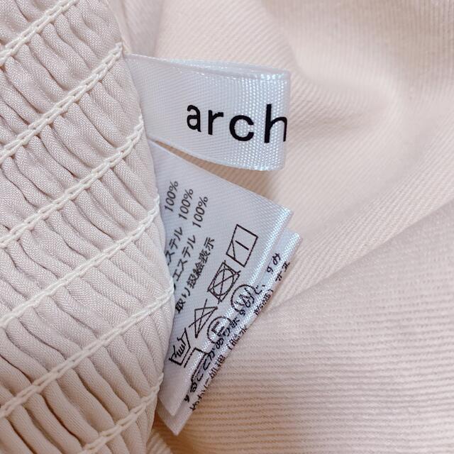 archives(アルシーヴ)の✨美品✨ 【archives】サイドプリーツワンピース レディースのワンピース(ロングワンピース/マキシワンピース)の商品写真