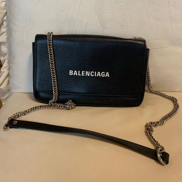 BALENCIAGA エブリデイ ウォレットチェーンショルダー