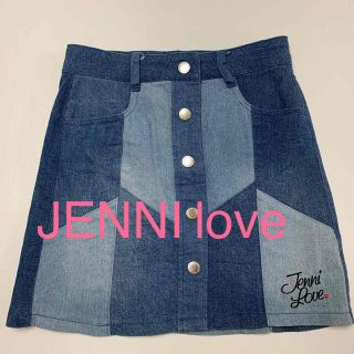 ジェニィ(JENNI)の再値下☆JENNI love  ジェニー　台形デニムスカート【サイズ150】(スカート)