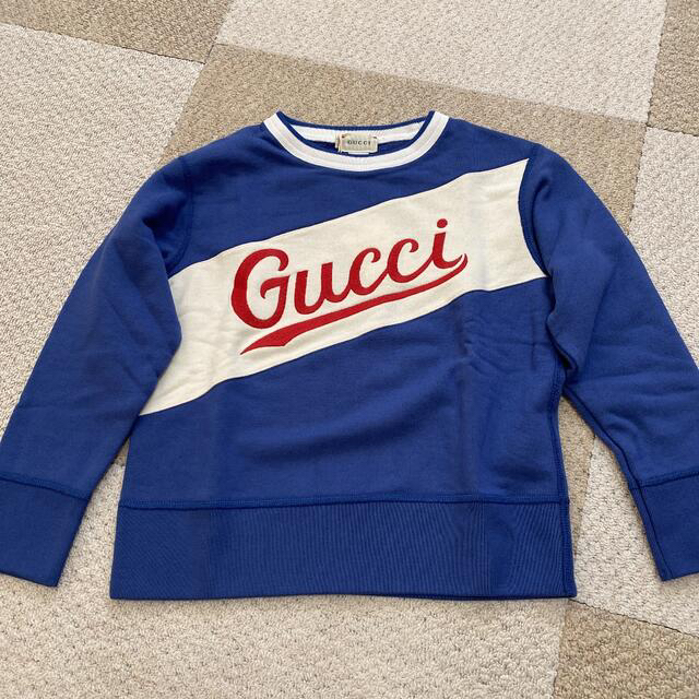 Gucci - 美品 ️グッチチルドレン ロゴスウェット サイズ8 130の通販 by ひよこ♡☺︎'s shop｜グッチならラクマ