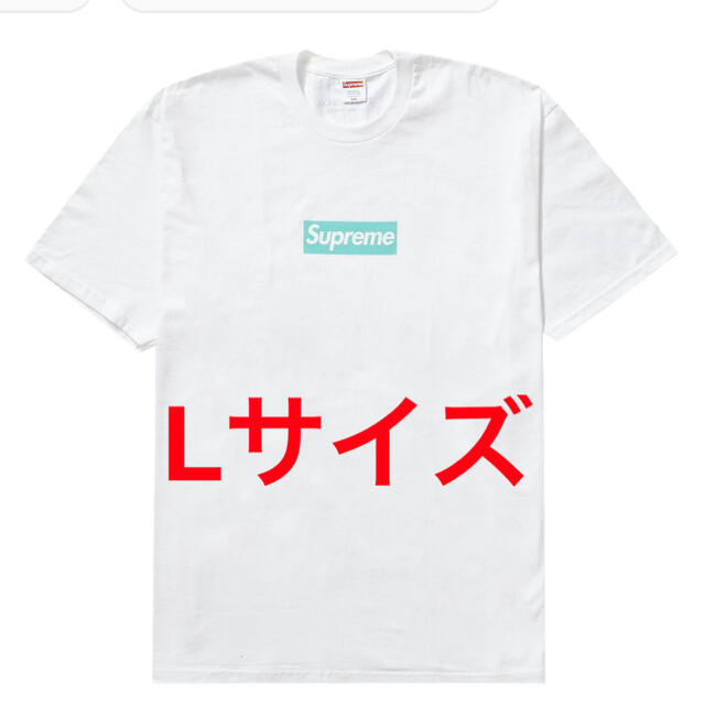 メンズsupreme tiffany & co box logo tee Lサイズ