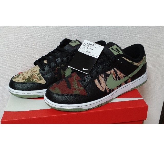 NIKE DUNK LOW 29カモ ブラック