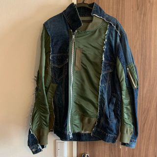 sacai 19ss ドッキングジャケット