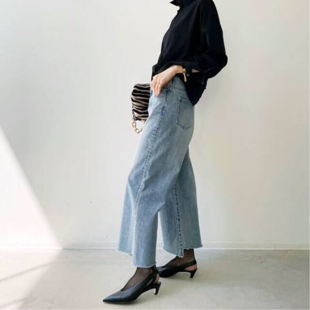 パンツ L'Appartement cropped wide denim 27 L'Appartement アパルトモン cropped wide denim