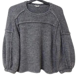 ミュウミュウ(miumiu)のミュウミュウ 長袖セーター サイズ40 M -(ニット/セーター)