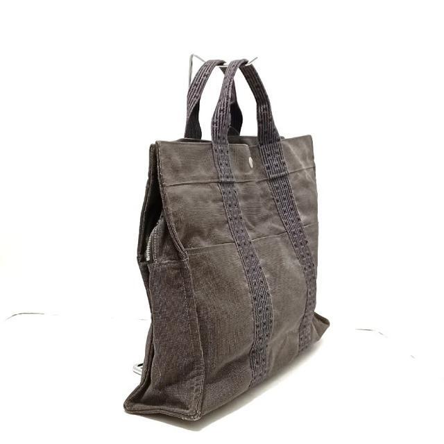 こちらの↷ Hermes - エルメス トートバッグ グレー 旧型金具の通販 by