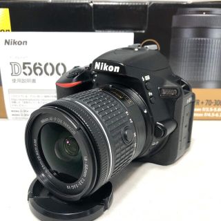 Nikon - D5600 18-55レンズキット、AF-S 55-300レンズセットの通販 by