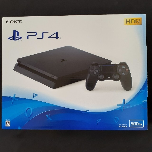 GINGER掲載商品】 SONY - PS4 ジェットブラック CUH-2200A B01 500Gの ...