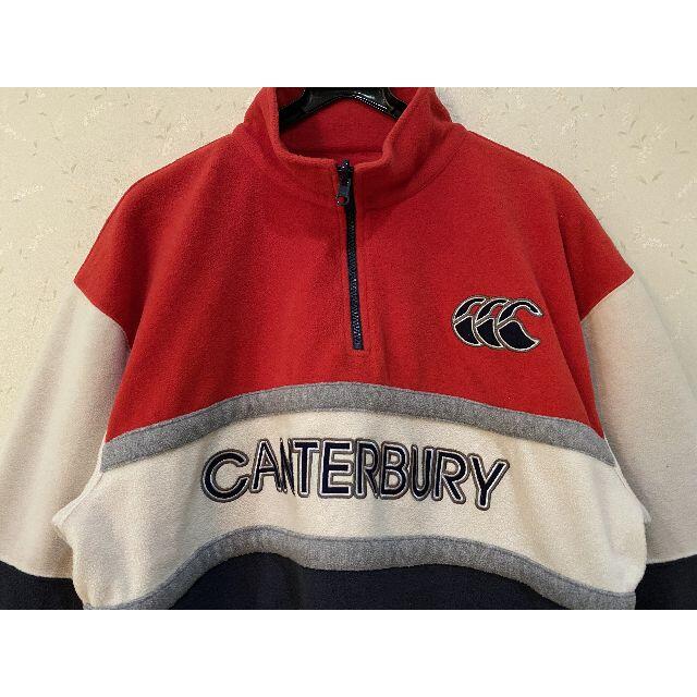 Canterbury カンタベリー　プルオーバーボアフリースジャケット