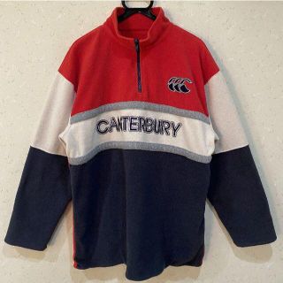 カンタベリー(CANTERBURY)の＊カンタベリー リバーシブル プルオーバー ハーフジップ フリース XL(ショートパンツ)