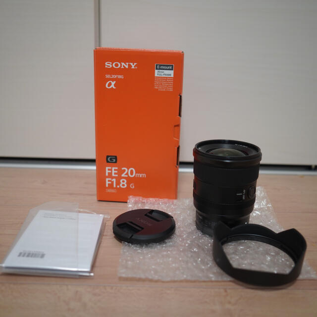 SONY FE 20mm F1.8 G SEL20F18Gレンズ(単焦点)