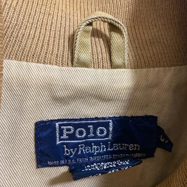 Ralph Lauren(ラルフローレン)の90S ラルフローレン　アウター　ジャケット　ベージュ　古着　スイングトップ　S メンズのジャケット/アウター(ブルゾン)の商品写真