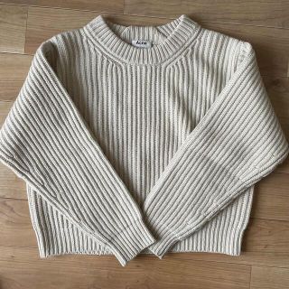 アクネ(ACNE)のAcne Studio ニット セーター ホワイト 白 美品(ニット/セーター)